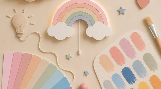 Colores para habitaciones infantiles.