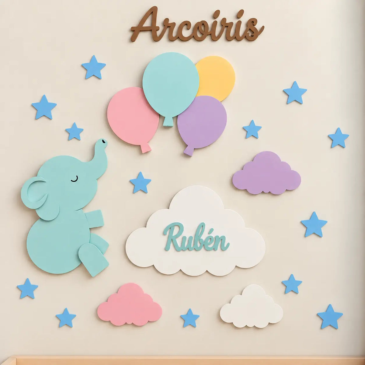 Set de 3 lámparas · Ensueño Alegre