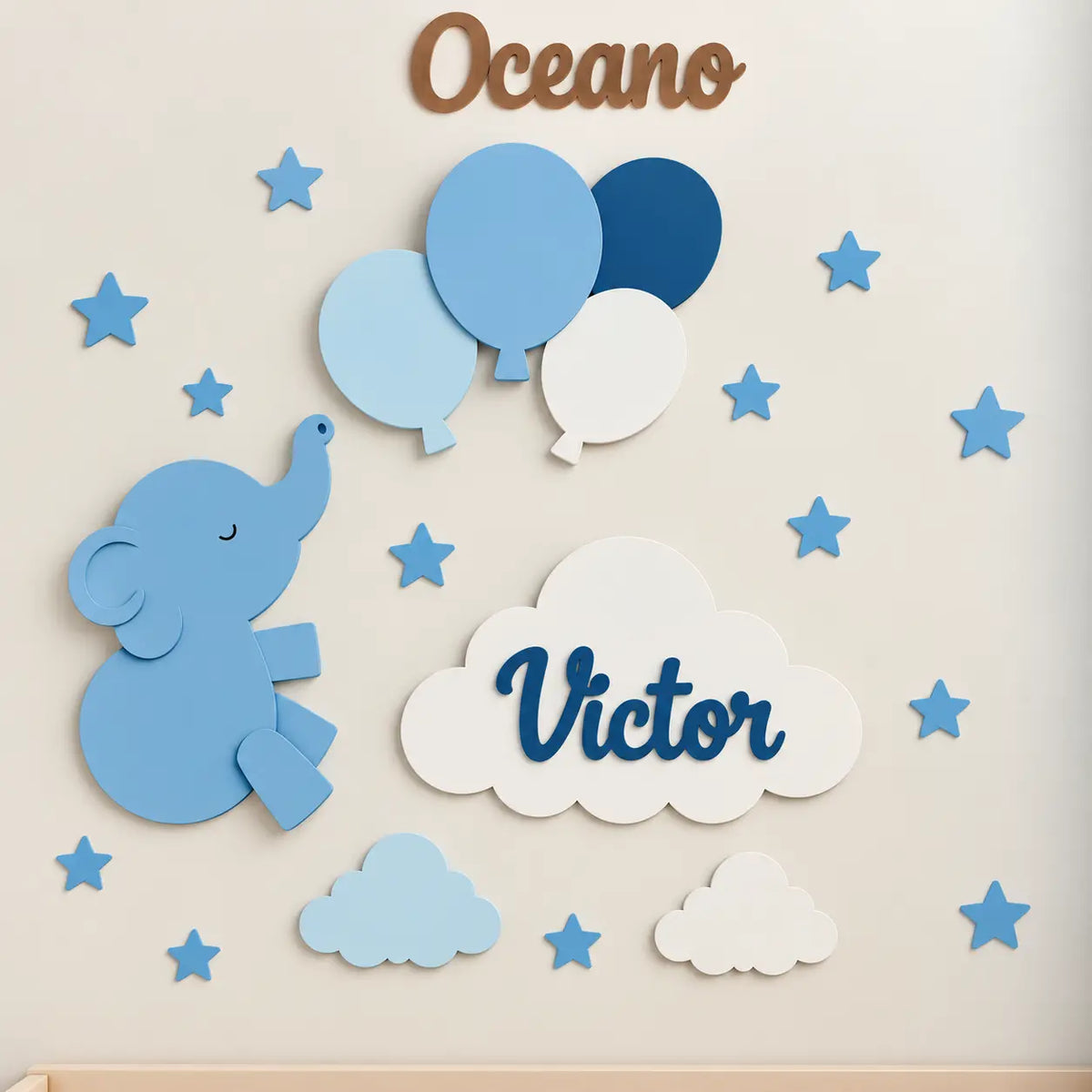 Set de 3 lámparas · Ensueño Alegre